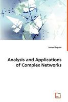Analysis and Applications of Complex Networks 3639057007 Book Cover