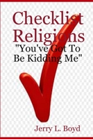Checklist Religions 0359963374 Book Cover