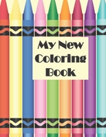 My New Coloring Book B08XLB3FQ5 Book Cover