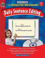 Interactive Learning: Daily Sentence Editing Grd 1 1420638831 Book Cover