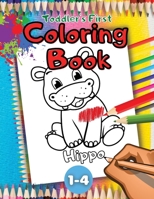 Toddler's First Coloring Book: Lovely Color & Learn Book for Kids with Cute Simple Pictures 6069620070 Book Cover