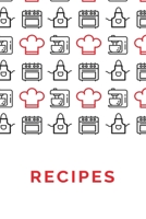 Recipe Book: A Not So Fussy Minimalist Recipe Book 1704121515 Book Cover