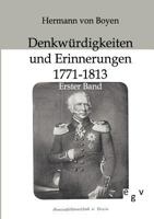 Denkw Rdigkeiten Und Erinnerungen 1771-1813 374461848X Book Cover