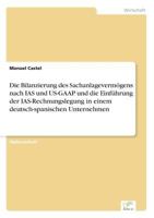 Die Bilanzierung Des Sachanlagevermogens Nach IAS Und Us-GAAP Und Die Einfuhrung Der IAS-Rechnungslegung in Einem Deutsch-Spanischen Unternehmen 3838671406 Book Cover