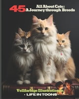 All About Cats: A Journey through 45 Breeds: A Pictorial Guide to Feline Breeds B0CCCS7W4F Book Cover