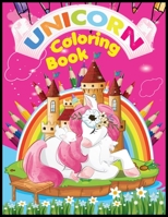 Unicorn coloring Book: A children's coloring book for 4-8-year-old kids. For home or travel, it contains ... games and more. 1699274975 Book Cover