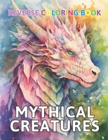 Mythical Creatures Reverse Coloring Book: New and Exciting Designs Suitable for All Ages B0CNNPNKNF Book Cover