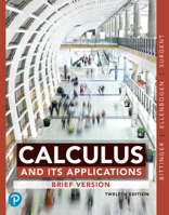 Calculus and Its Applications, Brief Version [with MyMathLab Access Code] 0135308003 Book Cover