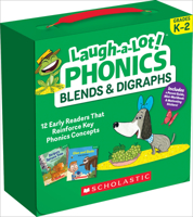 Laugh-a-Lot Phonics: Blends Digraphs (Parent Pack): 12 Engaging Books That Teach Key Decoding Skills to Help New Readers Soar 1338804502 Book Cover