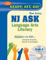 NJ ASK Grade 6 Language Arts Literacy w/ CD-ROM 073860514X Book Cover