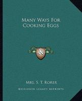 Many Ways for Cooking Eggs 1162672676 Book Cover
