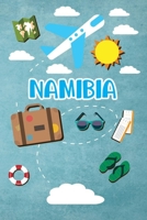 Namibia: Travel Journal Notebook 120 Pages 6x9 Inches - Vacation Trip Planner Travel Diary Farewell Gift Holiday Planner 1699043949 Book Cover