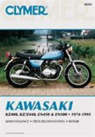 Kawasaki KZ400, KZ/Z440, EN450 and EN500 1974-1995: Clymer Workshop Manual 0892876794 Book Cover