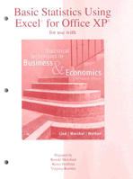 Basic Statistics Using Excel for Office 2000 0072868287 Book Cover