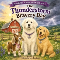MAYBELLE, AMOS, AND GERTRUDE: The Thunderstorm Bravery Day: The Thunderstorm Bravery Day (The Triple G Farms Adventures) B0HBR4ZBKW Book Cover