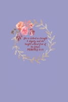 Proverbs 31:25: MONTHLY PLANNER 1711354007 Book Cover