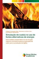 Simulação de custos no uso de fontes alternativas de energia: Uma análise comparativa no uso do gás natural e da lenha acácia na geração de calor para a produção de tijolos 6202175362 Book Cover