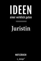 Notizbuch f�r Juristen / Jurist / Juristin: Originelle Geschenk-Idee [120 Seiten liniertes blanko Papier] 1695311574 Book Cover