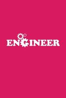 Engineer: Das handliche leere karierte Notizbuch f�r Ingenieure - 120 Seiten in ca. A5 Softcover - Perfekt als Tagbuch f�r die Schule, Arbeit, Studium oder als Geschenkidee zum Geburtstag, Ostern oder 1079112464 Book Cover
