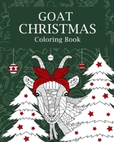 Goat Christmas Coloring Book 1006329765 Book Cover