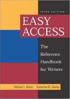 Easy Access: The Reference Handbook for Writers 0767404971 Book Cover