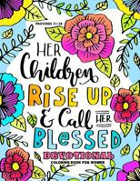 Devotional Coloring book for Women: Bible Verse & Christian Coloring Book 1978243162 Book Cover