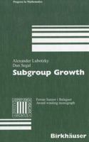 Subgroup Growth 3034898460 Book Cover