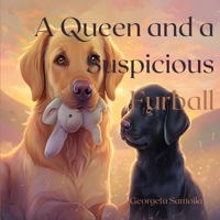 A Queen and a Suspicious Furball: A Funny & Heartwarming Dog Story About Friendship B0DZ5T86FG Book Cover