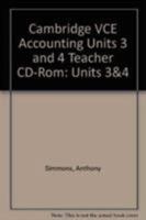 Cambridge VCE Accounting Units 3&4 0521671299 Book Cover