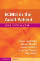 ECMO in the Adult Patient 1107681243 Book Cover