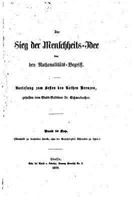 Der Sieg der Menschheits-idee �ber den Nationalit�ts-begriff 153073617X Book Cover