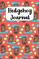 Hedgehog Journal: Cute Hedgehog Journal Blank Lined Notebook for Girls | 110 Pages 6x9 1699986118 Book Cover
