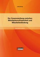 Der Zusammenhang Zwischen Mitarbeiterzufriedenheit Und Mitarbeiterbindung 3956843215 Book Cover