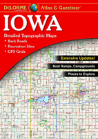 Delorme Atlas & Gazetteer: Iowa 1946494577 Book Cover
