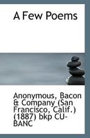 A Few Poems 0530597381 Book Cover