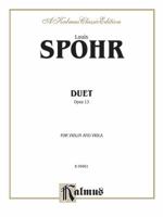Duet, Opus 13 : For Violin and Viola 075792185X Book Cover