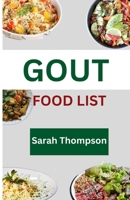 GOUT FOOD LIST: A guide to simple Gout recipes for healthy living with 20+ recipes B0CK3XLJ13 Book Cover
