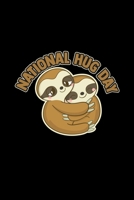 National hug day: 6x9 NATIONAL HUG DAY grid squared paper notebook notes 1710262729 Book Cover
