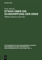 Etwas über die Schrumpfung der Erde 3111190781 Book Cover