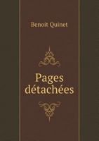 Pages Detachees 5518990995 Book Cover