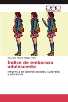 Índice de embarazo adolescente: Influencia de factores sociales, culturales y educativos 6200015724 Book Cover