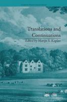 Translations and Continuations: Riccoboni and Brooke, Graffigny and Roberts 1138235385 Book Cover