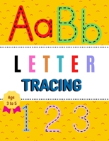 AaBb Letter Tracing Age 3 to 5 123: Alphabet Handwriting Practice Workbook For Pre-K And Kindergarten. Size (8.5x11 ) pages 110, Bonus - Blank Handwri B08HGTSZVN Book Cover