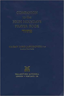 Companion to the High Holydays Prayer Book Mahazor 0853034346 Book Cover