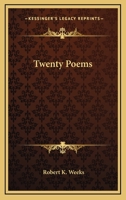 Twenty Poems 0548463220 Book Cover
