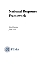 National Response Framework (3rd Edition) 0359795161 Book Cover