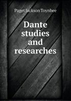 Dante Studies and Researches 1162944811 Book Cover