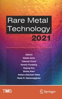 Rare Metal Technology 2021 3030654885 Book Cover
