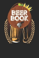 Beer Book: Unique Gifts Women Men Ipa Adult Boyfriend Grownups Hand Crafted Brewing Rating Review B084DGWD3Z Book Cover