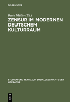 Zensur im modernen deutschen Kulturraum. 3484350946 Book Cover